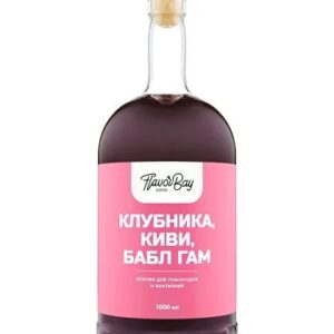 Основа для лимонада Клубника Киви Бабл Гам, 1 литр