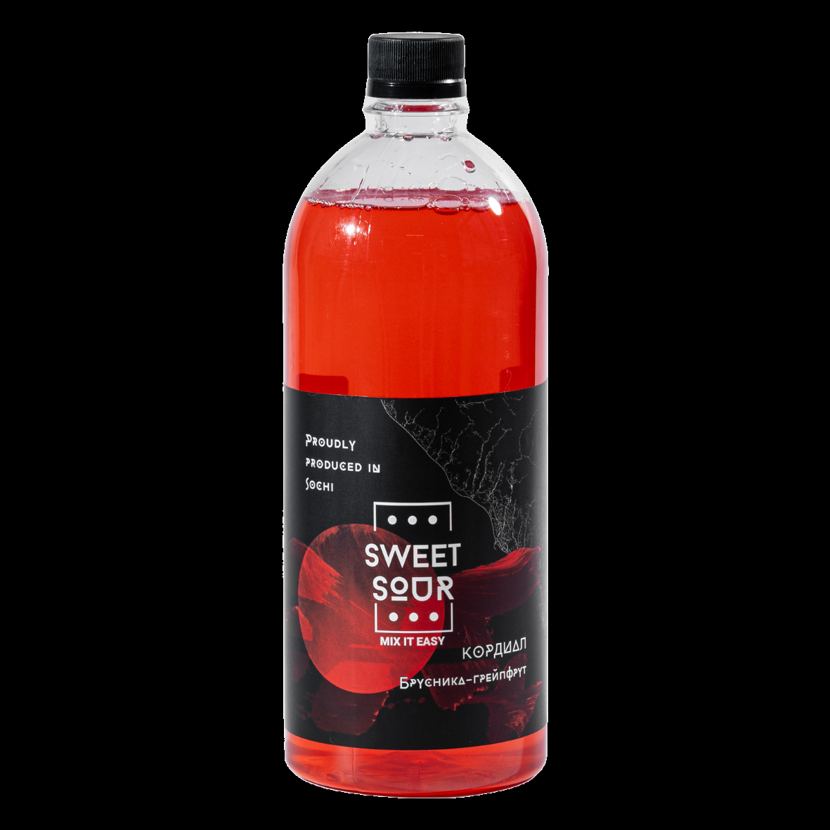 Кордиал Брусника-Грейпфрут, Sweet&Sour, 1 л — изображение 2