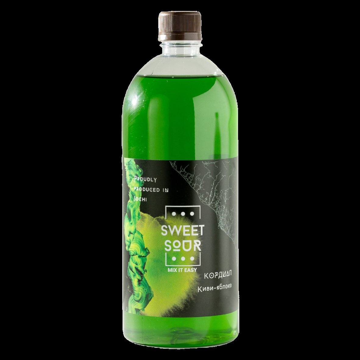 Кордиал Киви-Яблоко, Sweet&Sour, 1 л — изображение 2