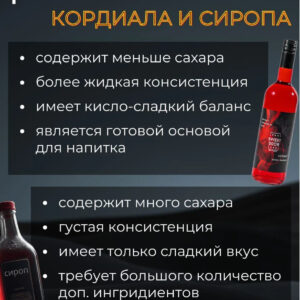 Кордиал Кукуруза-Миндаль, Sweet&Sour, 1 л